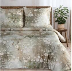 Eurofirany Reina43 pamut-szatén ágyneműhuzat Olívazöld 160x200 cm - 70x80 cm 2db