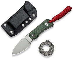 CIVIVI Baby Banter Fixed Blade C23045-2 Green Micarta Nitro-V (C23045-2)