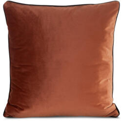  Gaja2 bársony párnahuzat Téglavörös 60x60 cm