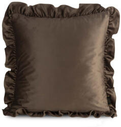  Brenda bársony párnahuzat Barna 45x45 cm