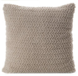  Laris fényes szállal átszőtt díszpárnahuzat Bézs 45x45 cm