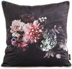  Velvet21 bársony párnahuzat Fekete 45x45 cm