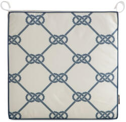  Garden17 kerti székpárna vízálló anyagból tengerész Fehér 42x42x4 cm