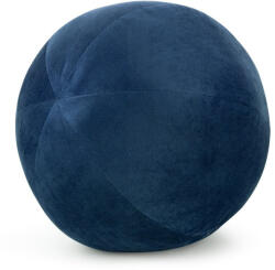  Gaja4 gömb alakú bársony díszpárna Gránátkék