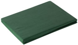  Nova1 pamut-szatén lepedő Sötétzöld 220x210 cm