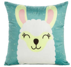  Po bársony párnahuzat Türkiz 45x45 cm