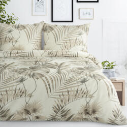  Nina pamut ágyneműhuzat Bézs 220x200 cm - 70x80 cm 2db