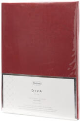  Dina pamut-szatén lepedő Piros 160x210 cm