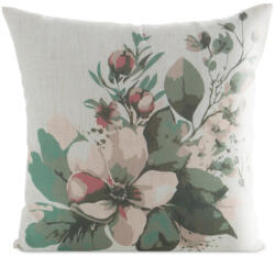  Len46 párnahuzat lenvászon szerű anyagból Fehér 45x45 cm