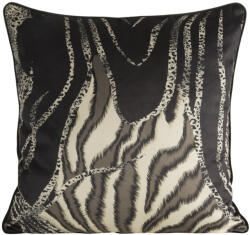  Ming14 díszpárnahuzat Fekete 60x60 cm