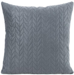  Luiz4 bársony párnahuzat Grafit 40x40 cm