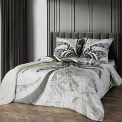  Stelia elegáns pamutszatén ágynemű Krémszín 220x200 cm - 70x80 cm 2db