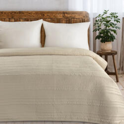  Tara elegáns steppelt ágytakaró Bézs 170x210 cm