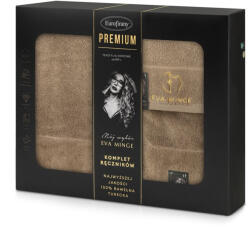  Gaja Eva Minge 3Db-os pamut törölköző szett Bézs