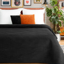  Velvet2 bársony ágytakaró Fekete 170x210 cm