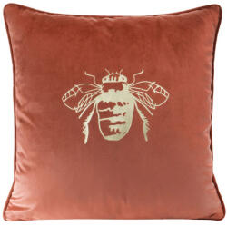  Blink14 bársony párnahuzat Téglavörös 45x45 cm