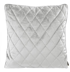  Steppelt bársony párnahuzat Ezüst 45x45 cm
