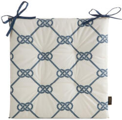  Garden17 kerti székpárna vízálló anyagból tengerész Fehér 43x43 cm