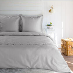  Retro6 ágyneműhuzat elegáns csipkével Világosszürke 160x200 cm - 70x80 cm 2db