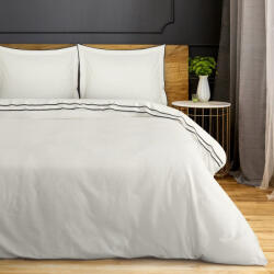  Reina38a pamut ágyneműhuzat Krémszín 220x200 cm - 70x80 cm 2db