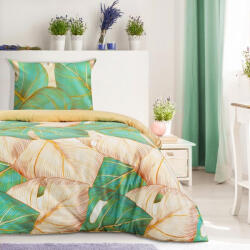  Nelly1 pamut-szatén ágyneműhuzat Bézs 140x200 cm - 70x90 cm 1db