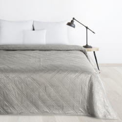  Luiz bársony ágytakaró fényes mintával Ezüst 200x220 cm