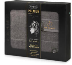  Gaja Eva Minge 3Db-os pamut törölköző szett Szürke