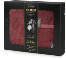  Venus 3Db-os pamut törölköző szett Téglavörös