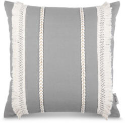  Boho párnahuzat Szürke 45x45 cm