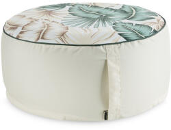  Garden13 kültéri puff vízálló anyagból Krémszín 53x23 cm