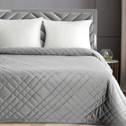  Ria6 bársony ágytakaró Ezüst 220x240 cm