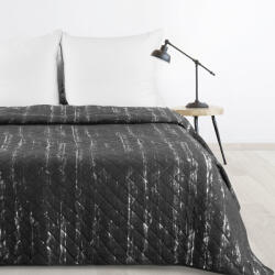 Blink1 mikroszálas ágytakaró ezüst fényű mintával Grafit 220x240 cm