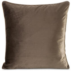  Gaja2 bársony párnahuzat Sötétbarna 60x60 cm