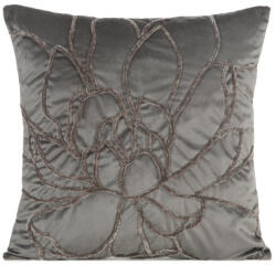  Sandi bársony párnahuzat Acélszürke 45x45 cm