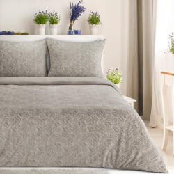  Flano puha ágyneműhuzat domború mintával Bézs 220x200 cm - 70x90 cm 2db