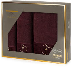  Gaja Eva Minge 3Db-os pamut törölköző szett Bordó