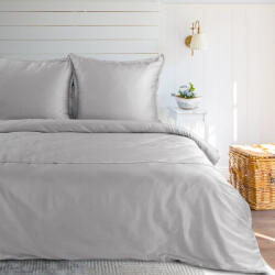  Retro5 ágyneműhuzat elegáns csipkével Világosszürke 160x200 cm - 70x80 cm 2db