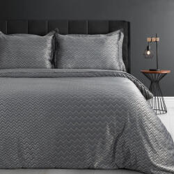  Bambo bambusz ágyneműhuzat Acélszürke 160x200 cm - 60x80 cm 2db