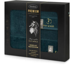  Gaja Eva Minge 3Db-os pamut törölköző szett Sötétzöld