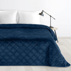  Luiz8 bársony ágytakaró Gránátkék 220x240 cm