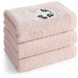  Baby72 cicás gyerek törölköző Rózsaszín 60x120 cm