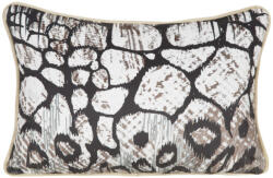  Ming11 díszpárnahuzat Fekete 30x45 cm