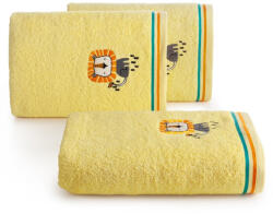  Baby69 oroszlános gyerek törölköző Sárga 70x140 cm 3db