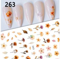  Körömmatrica - 263 őszi virág