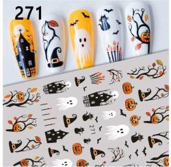  Körömmatrica - 271 Halloween