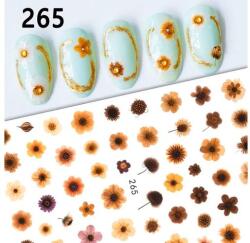  Körömmatrica - 265 őszi virág