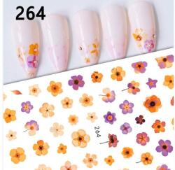  Körömmatrica - 264 őszi virág