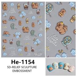  Körömmatrica - HE-1154 Capybara