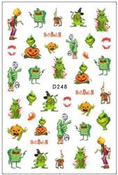 Körömmatrica - D248 Grincs Halloween