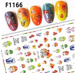  Körömmatrica - F1166 ősz gomba